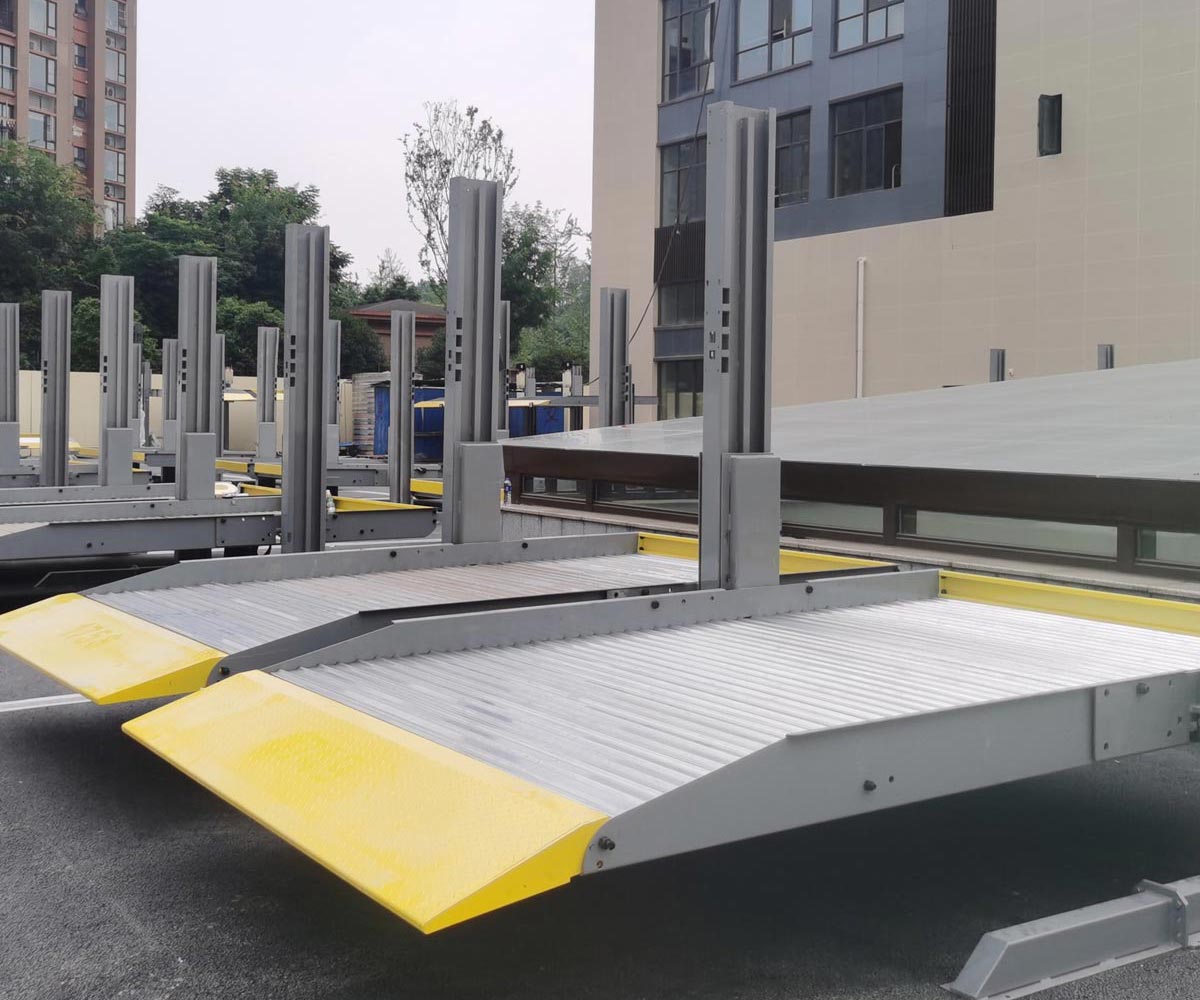二層升降式停車庫過規(guī)劃